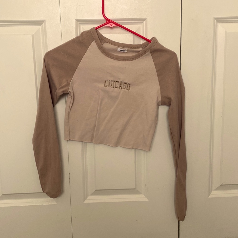 cropped long sleeve